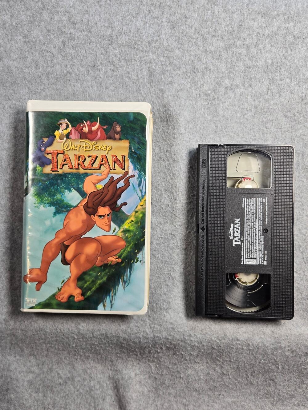 Walt Disney's Tarzan VHS 1999 Clamshell Case Tested